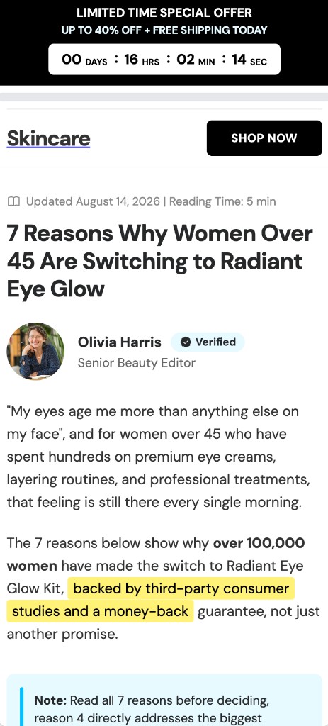 Listicle preview