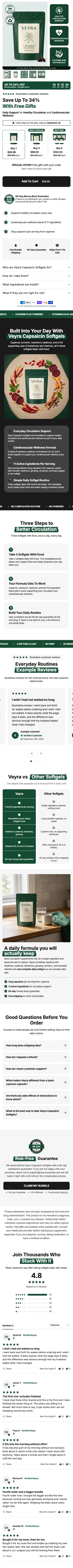 Veyra, an example page built on Template 6